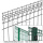 Welded Wire Mesh Panel Pagar Rolltop